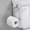 mDesign Over Tank Toilet Tissue Paper Roll Holder / Dispenser